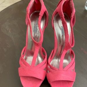 Pink heels